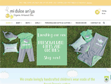 Tablet Screenshot of midulceanya.com